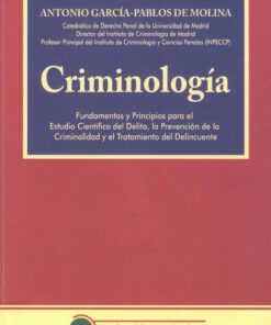 Criminología - Pablo Molina