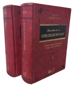 Derecho de las obligaciones - 2 tomos
